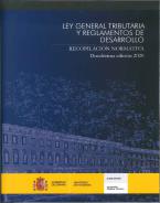 Portada del libro:   LEY GENERAL TRIBUTARIA Y REGLAMENTOS DE DESARROLLO. RECOPILACIÓN NORMATIVA. Duodécima edición 2020. Libro-e
